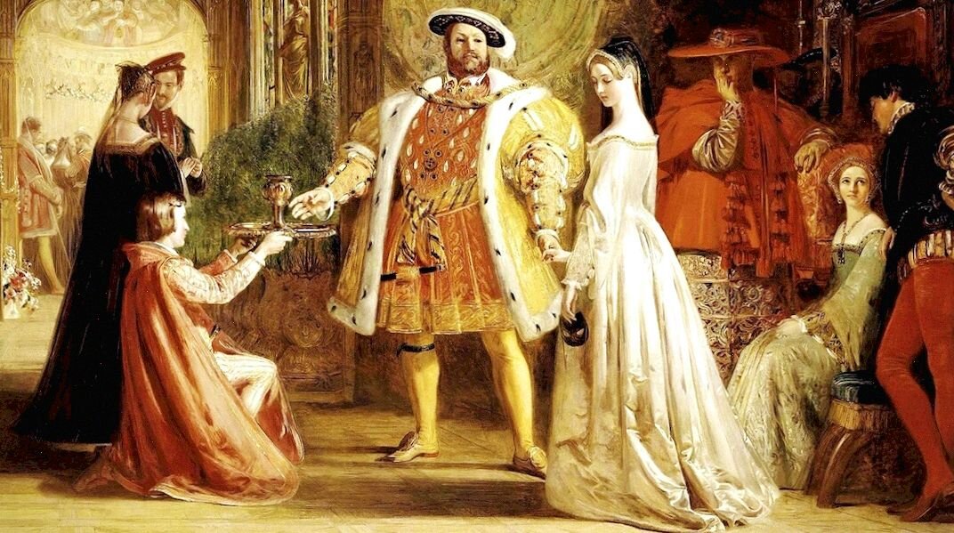 Генрих 8 и Анна Болейн