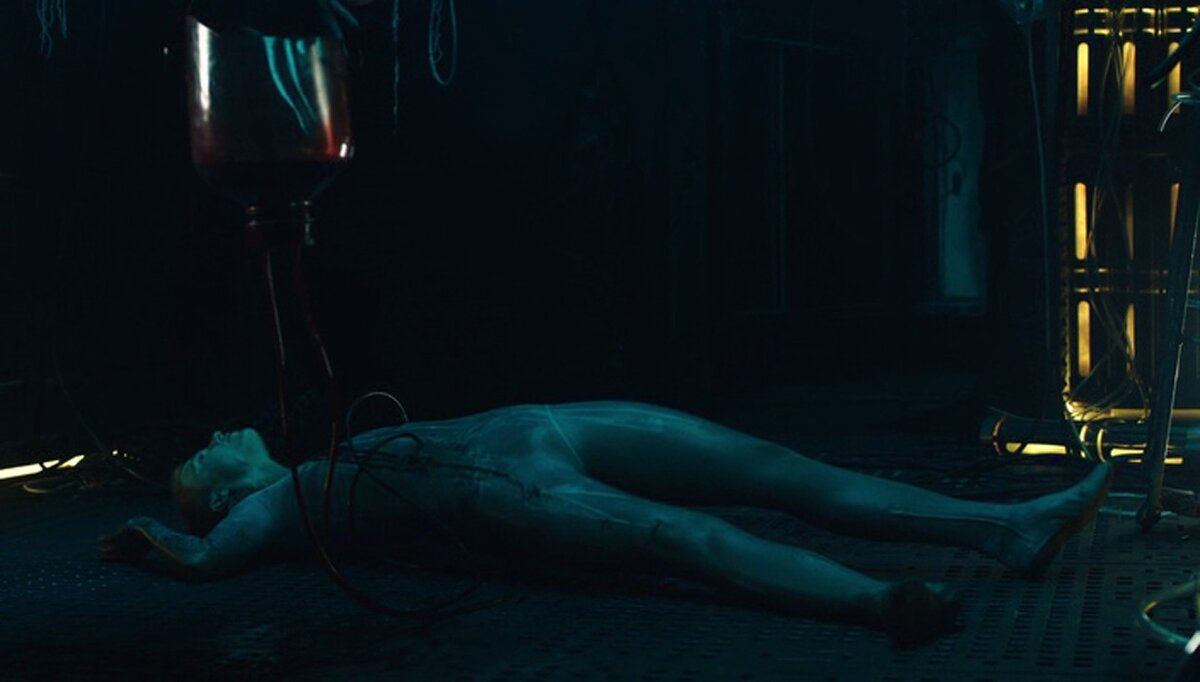 И попробовала влить в себя ее кровь. Зародышу кровь живого существа понравилась.