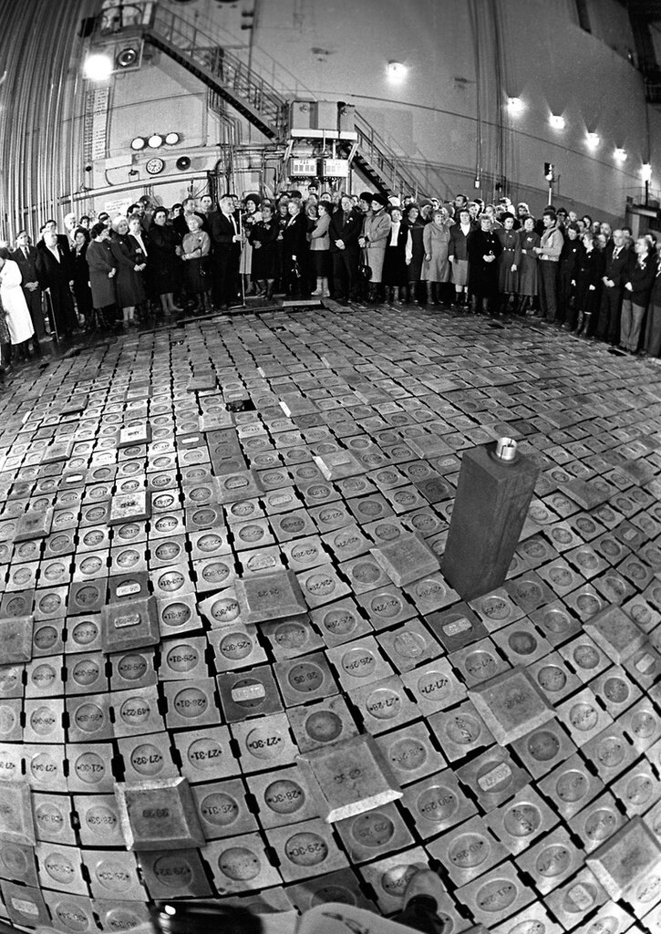 Производственное объединение «Маяк». Остановка атомного реактора АВ-3. Борис Клипиницер, 1 ноября 1990 года, Челябинская обл., г. Озерск, Государственный исторический музей Южного Урала.