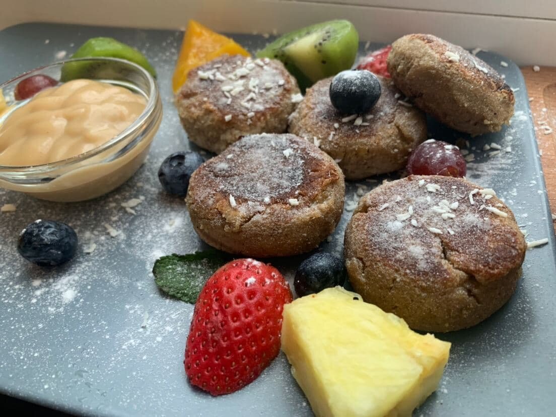 Веганские сырники