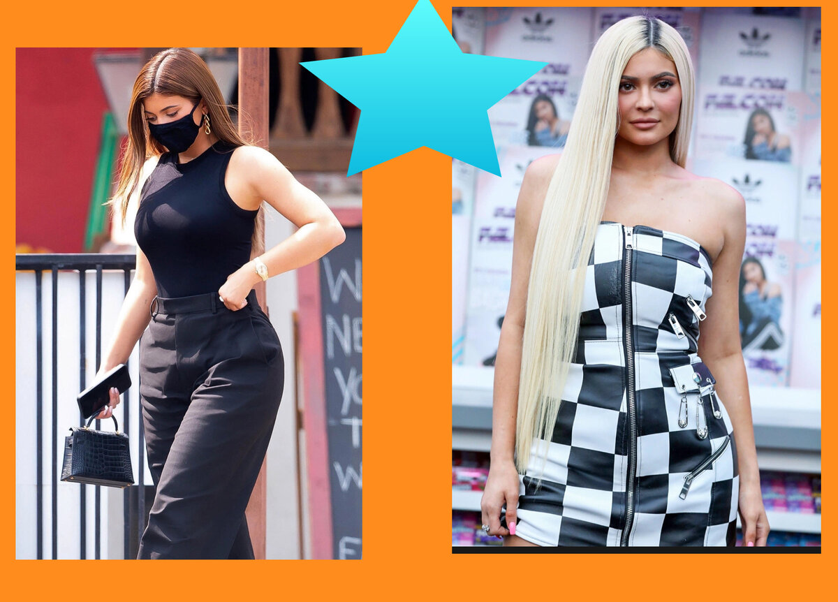 Кайли Дженнер -фотоколлаж автора 