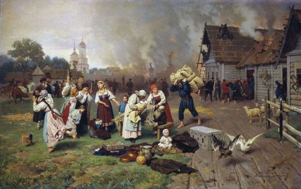 Художник Дмитриев-Оренбургский Николай Дмитриевич