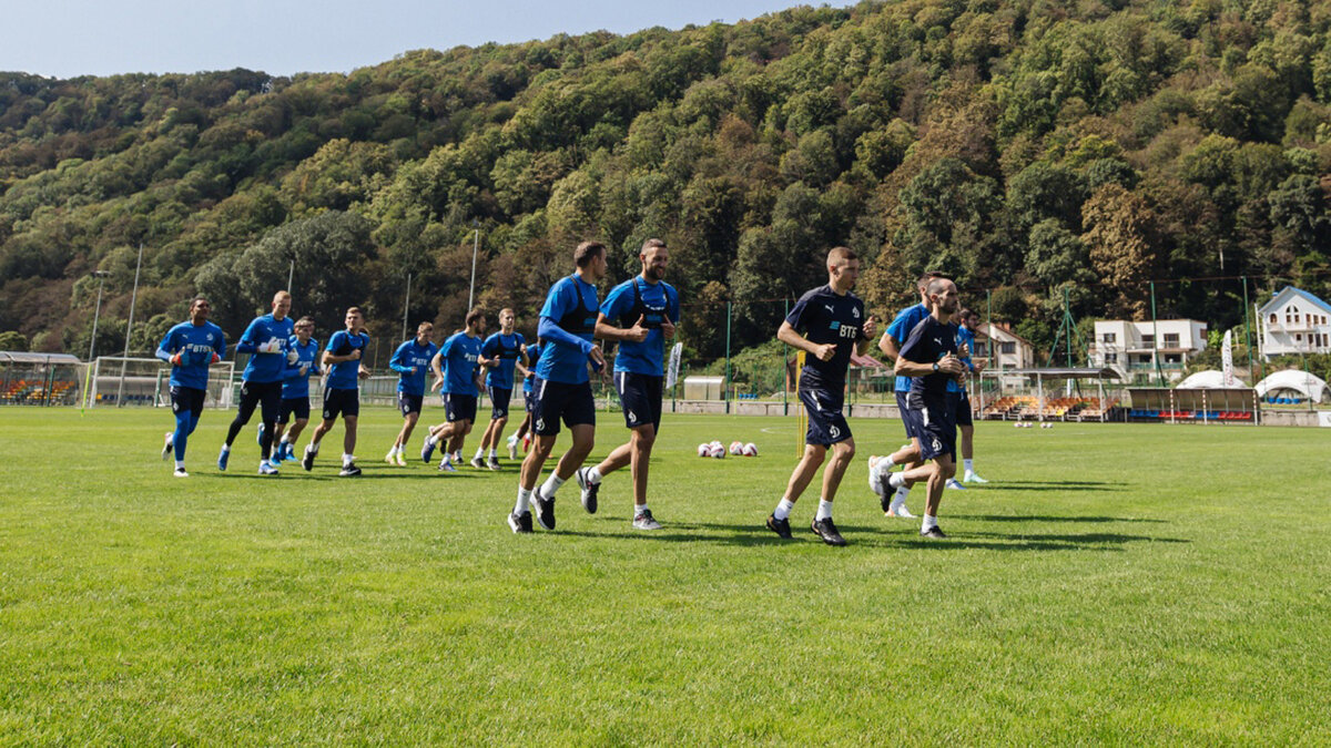 Наши на восстановительной тренировке в Сочи