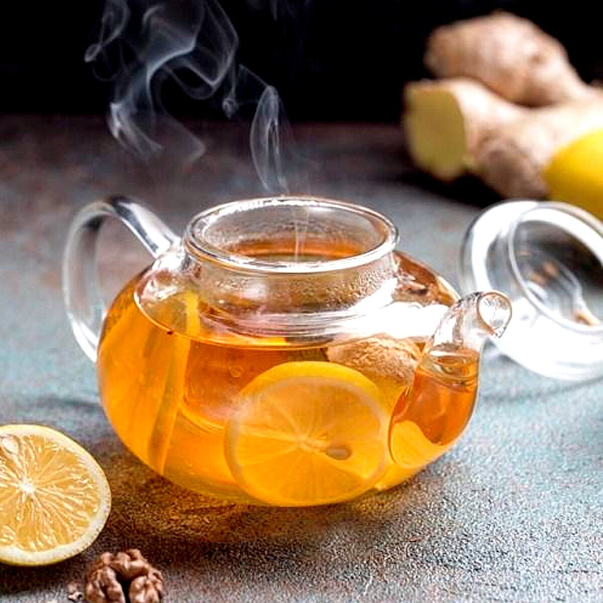 Пейте чай с медом и лимоном