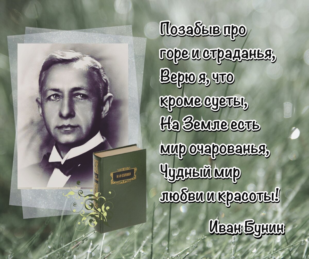 Как ни грустно в этом непонятном мире, он всё же прекрасен...». Ко дню  рождения Ивана Алексеевича Бунина (1870-1953). | Книжный мiръ | Дзен