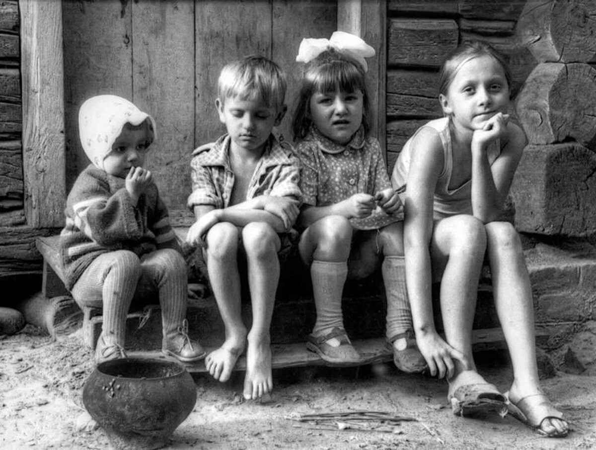 Советские дети летом