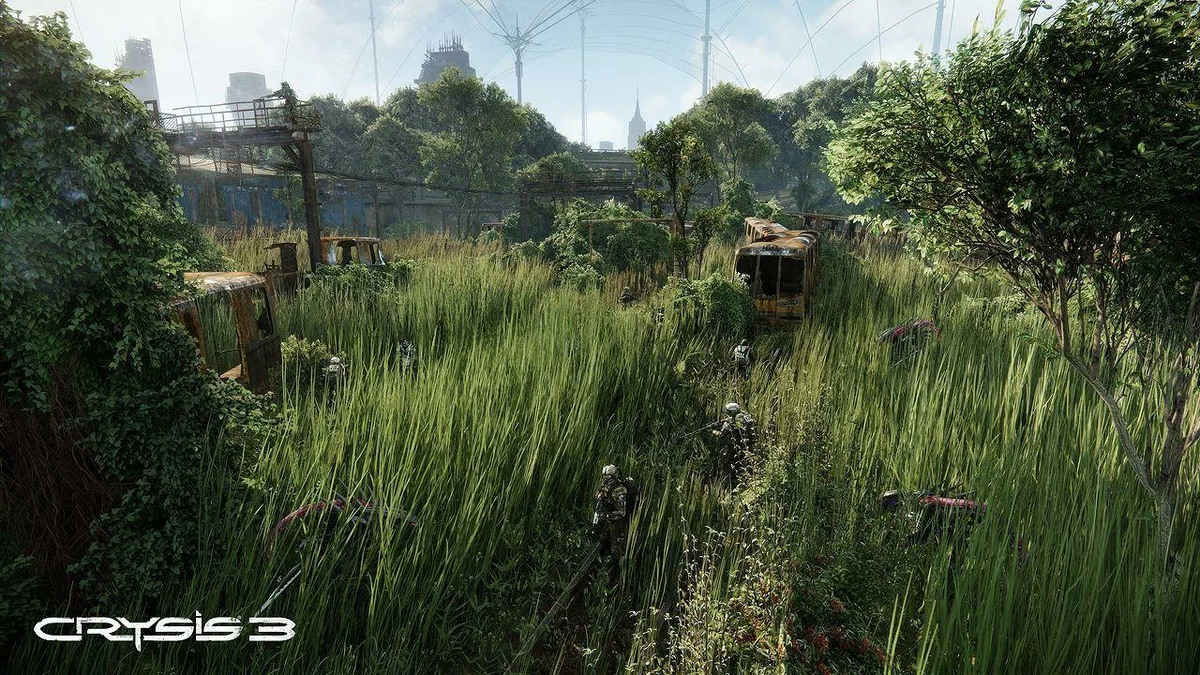 Как тут не вспомнить прорывной в плане графики Crysis?.. Да, скриншот из третьей части, и это игра, а не фильм, и что теперь?