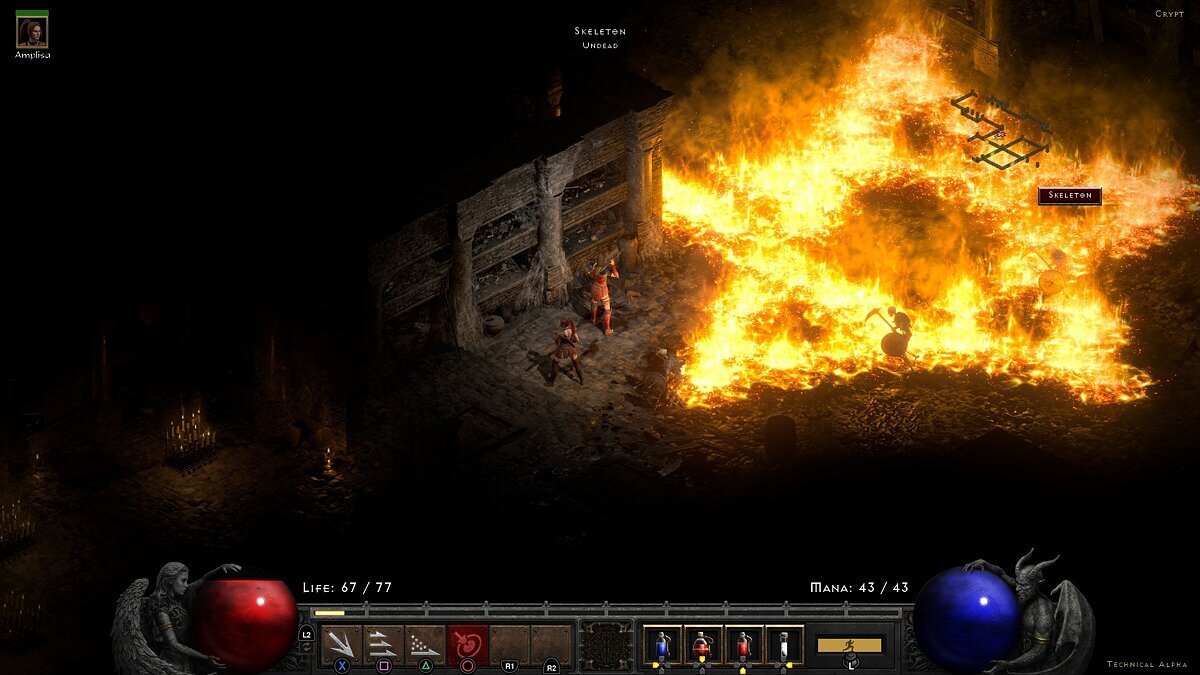 Diablo 2 Alpha. Диабло 2 ремастер. Diablo 2 resurrected. Diablo 2 resurrected Скриншоты.