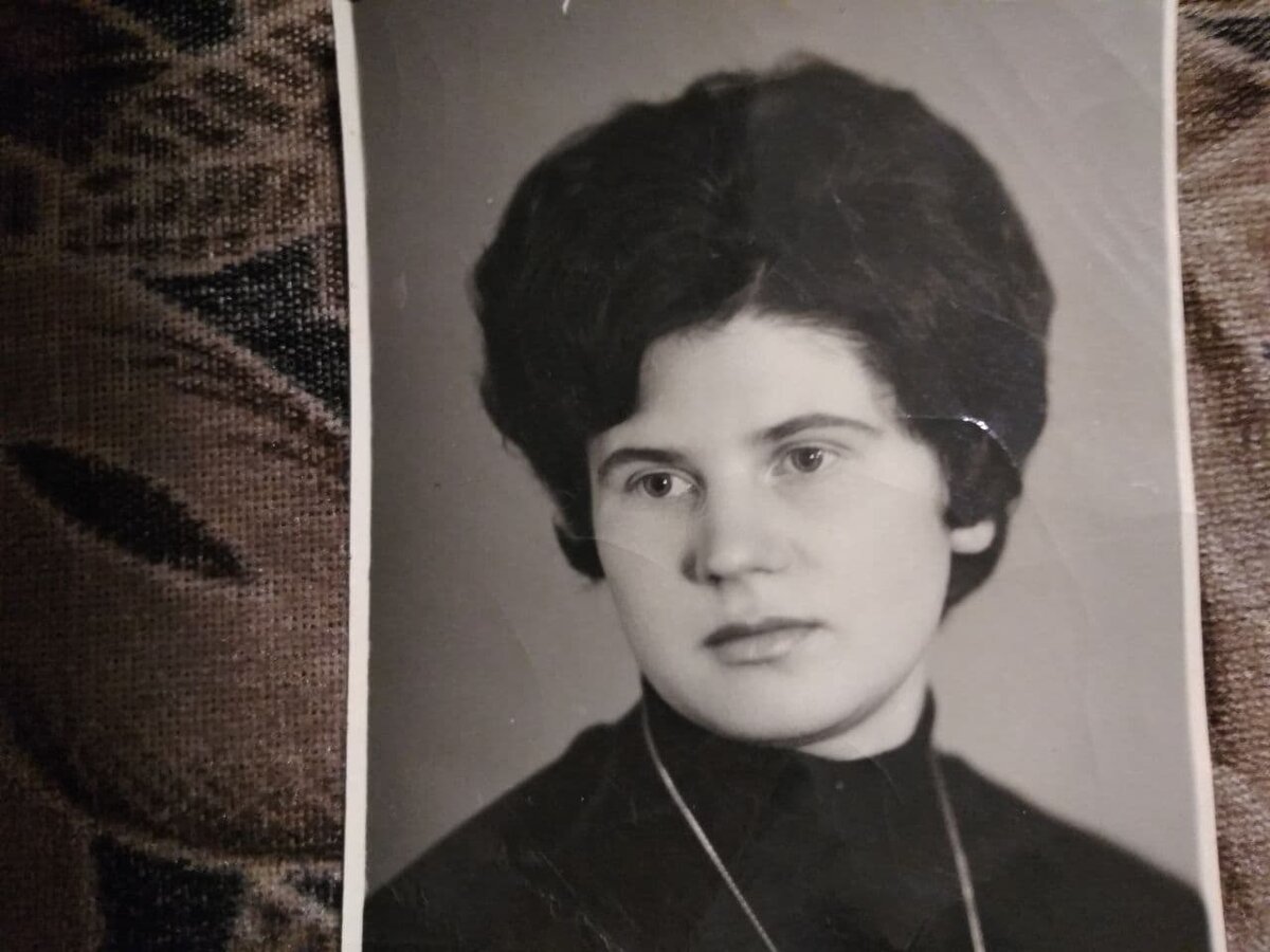 Моя первая учительница.