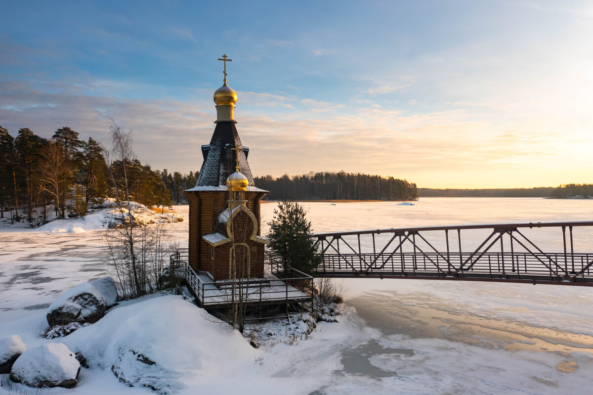 Храм Александра Первозванного Карельский перешеек