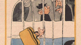 Привет острых карикатур из журнала Крокодил, из 60х несколько смешных и.