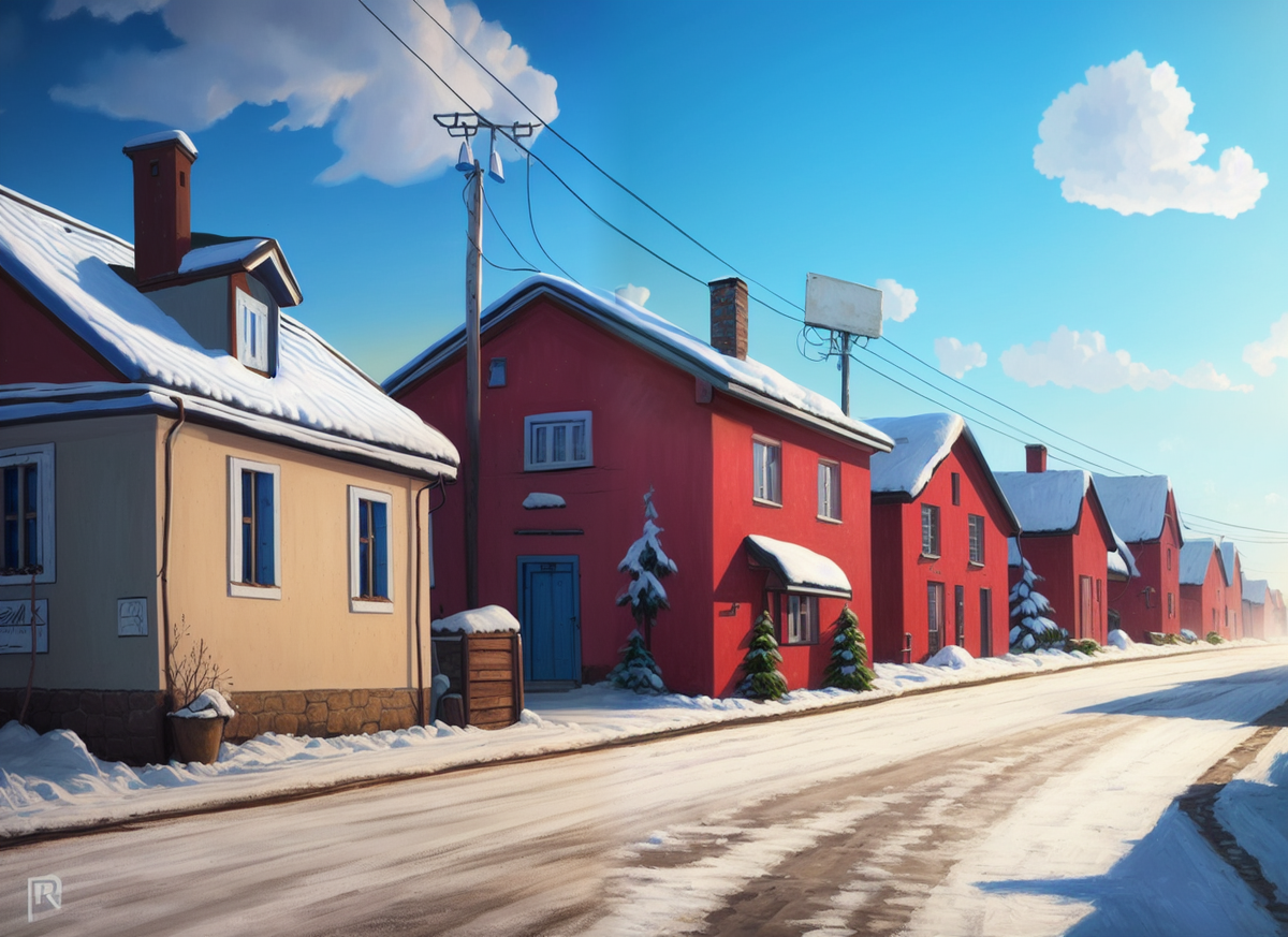 Рылом, типа, наше село не вышло!