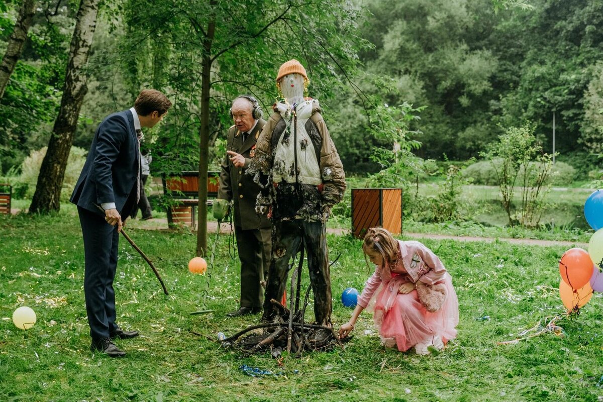    Съемки «Тётя Марта»