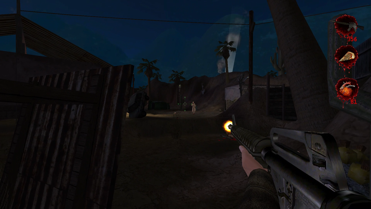 На выходе из бункера