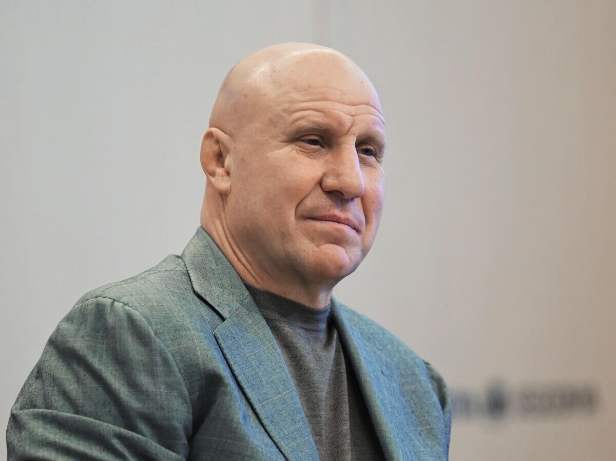    Олимпийский чемпион, президент Федерации спортивной борьбы России Михаил Мамиашвили© РИА Новости / Владимир Трефилов