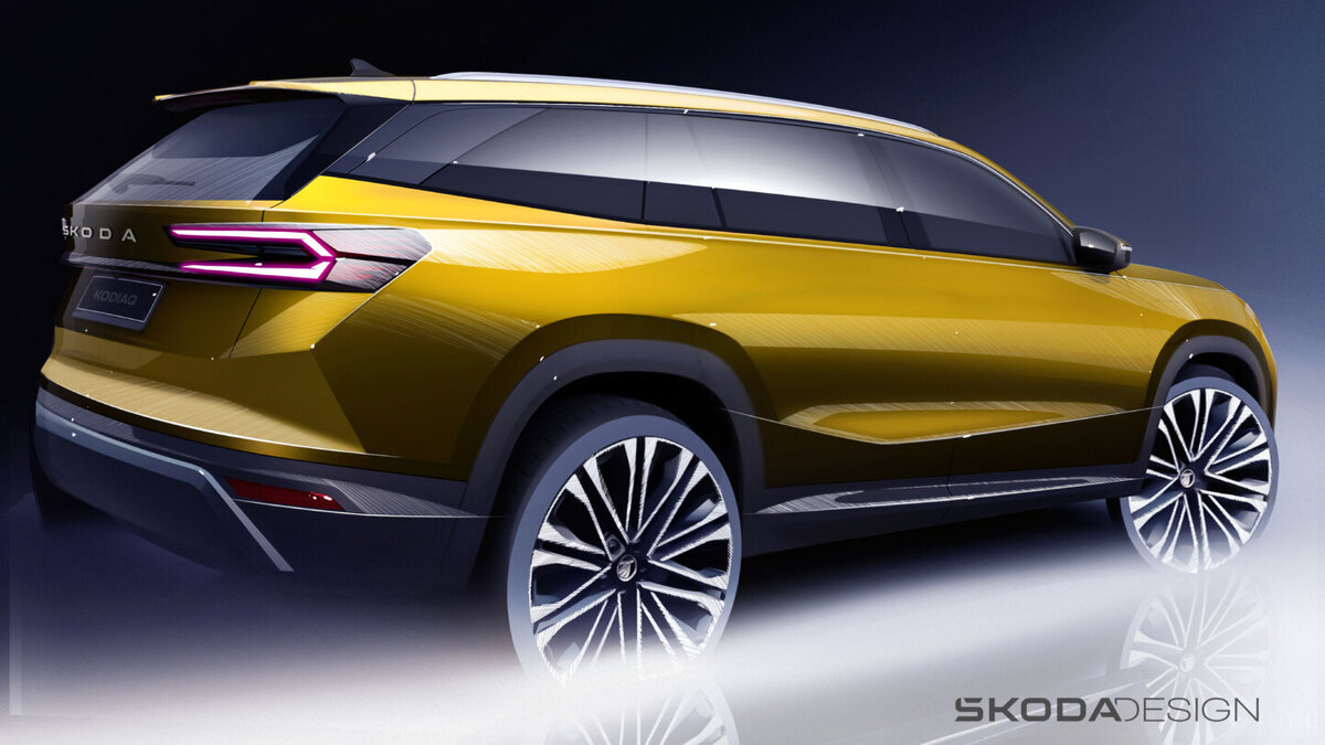 Skoda: Первые Эскизы Нового Kodiaq 2024 | Stas N (Skoda) | Дзен