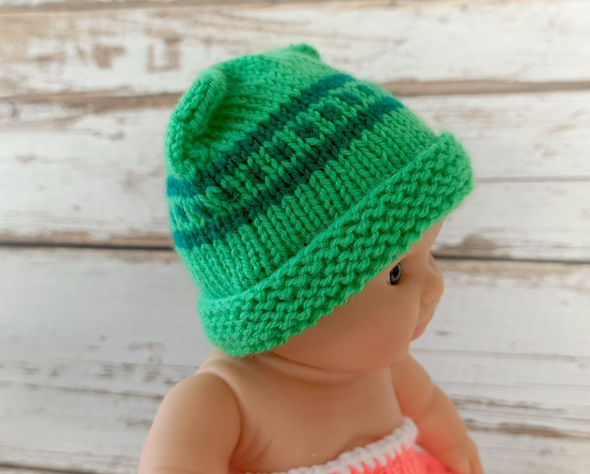 Как сшить шапку для Бэби Борн из детской одежды. Hat for a doll