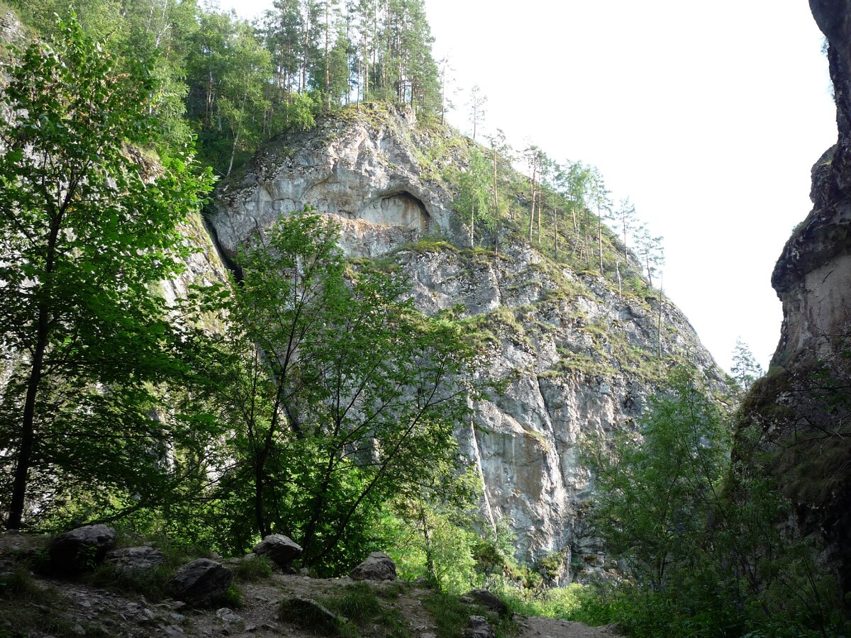 Выходишь из пещеры и видишь такую красоту