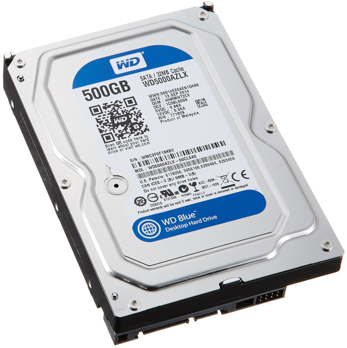 Жёсткий диск HDD Western Digital. Взято с источника: Яндекс Картинки.
