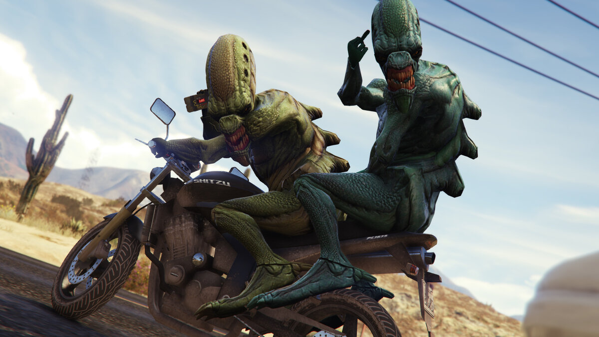 Is there aliens on gta 5 фото 105