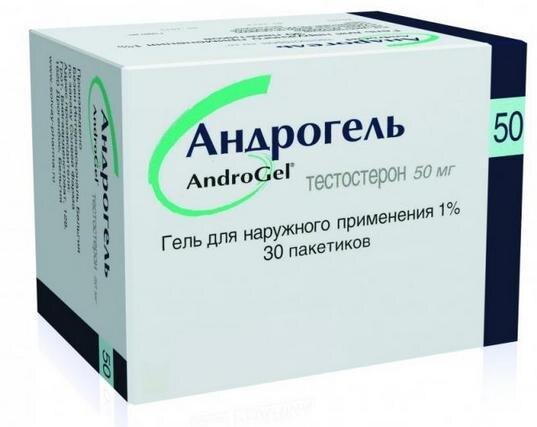 Андрогель — андрогенное средство, содержащее тестостерон. Цена от 1300 руб.