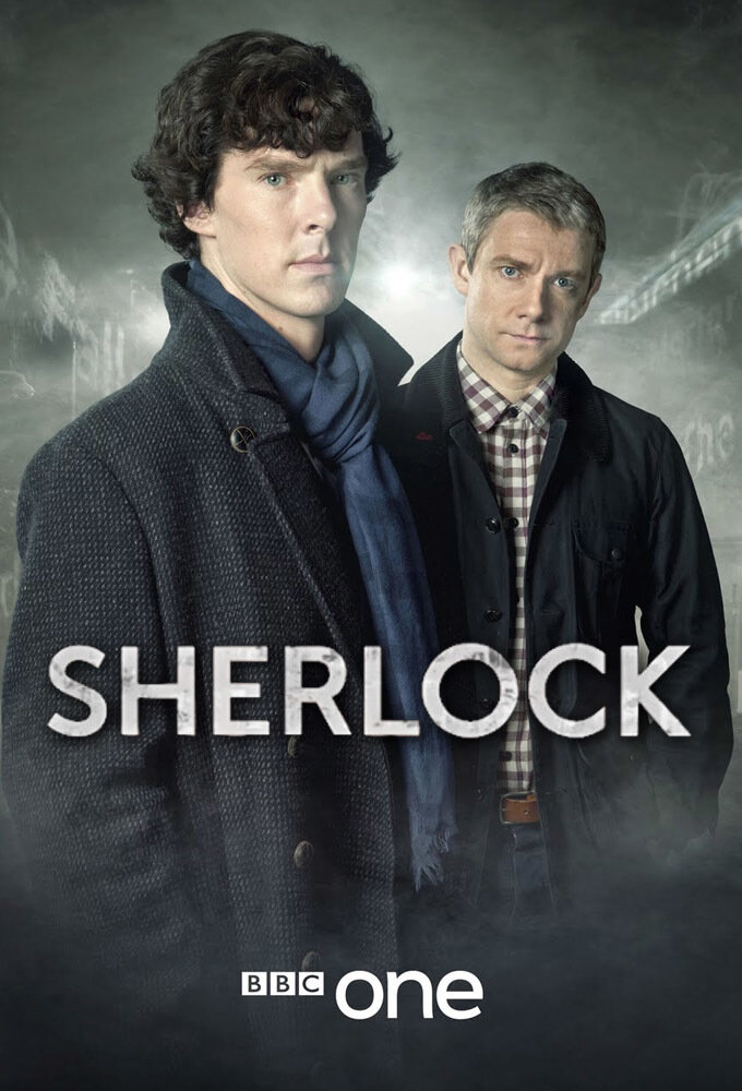 Сериал Шерлок Холмс с Бенедиктом Камбербетчем и Мартином Фриманом на BBC