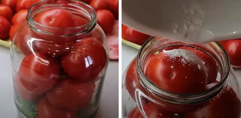 Маринованные помидоры на зиму в банках - ну очень вкусные!