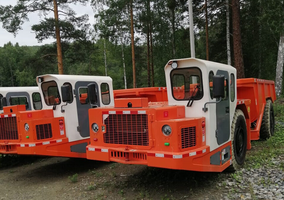 АО «Маукский рудник» получил новые подземные самосвалы китайского производства 