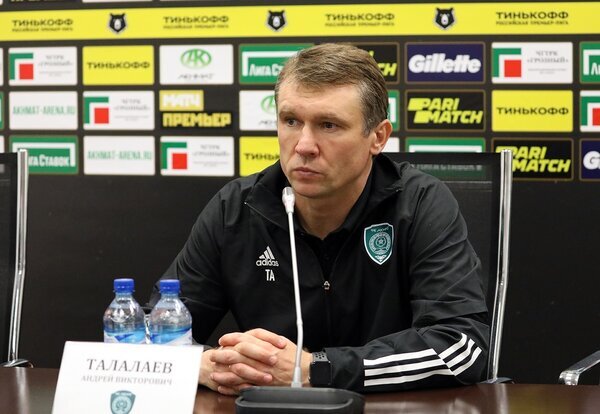 Андрей Талалаев сменил на посту главного тренера «Ахмата» Игоря Шалимова 