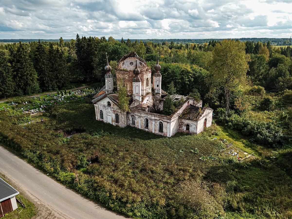 Церковь Георгия Победоносца (1779г.), Тельбовичи, Новгородская область 