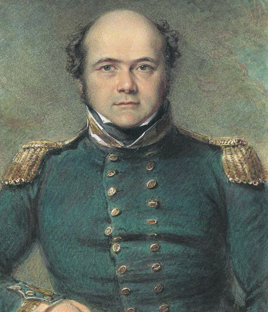 Сэр Джон Франклин перед отправлением в экспедицию. Источник: Commonwealth Broadcasting Network