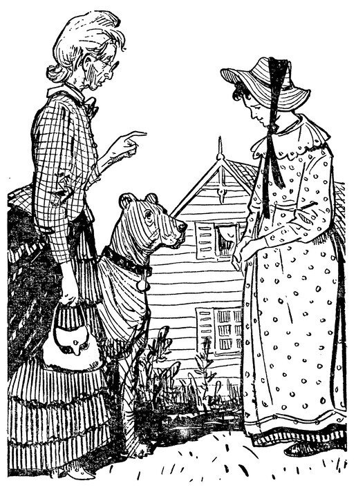 Сущее безобразие! Влез в платье - и недоволен... 