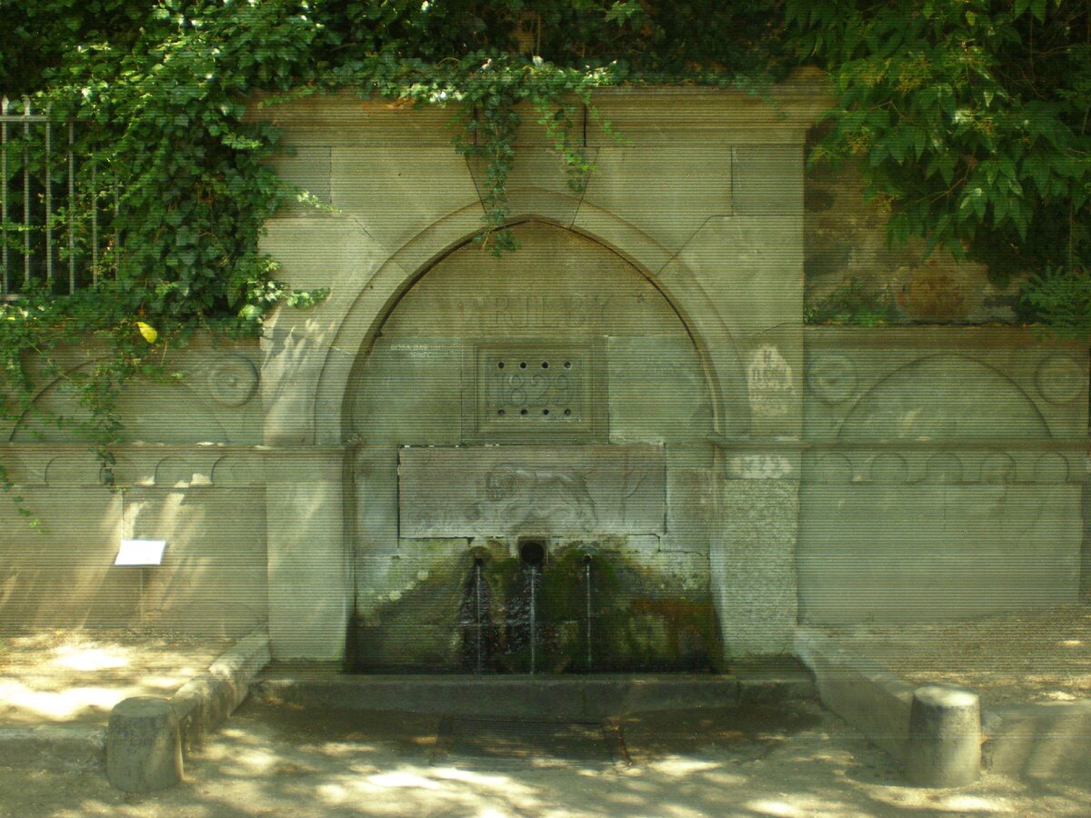 фонтан "Трильби"(фото автора)