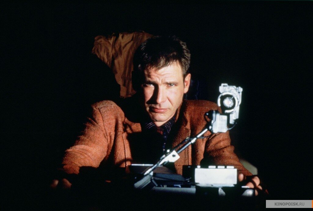Harrison Ford in "Blade runner"/1982/dir.by Ridley Scott/The Ladd Company, Shaw Brothers, Warner Bros./Источник - kinopoisk.ru