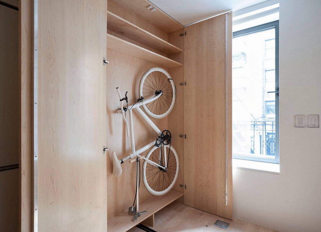 «Куда спрятать велик» - 7 вариантов грамотного хранения велосипеда в квартире