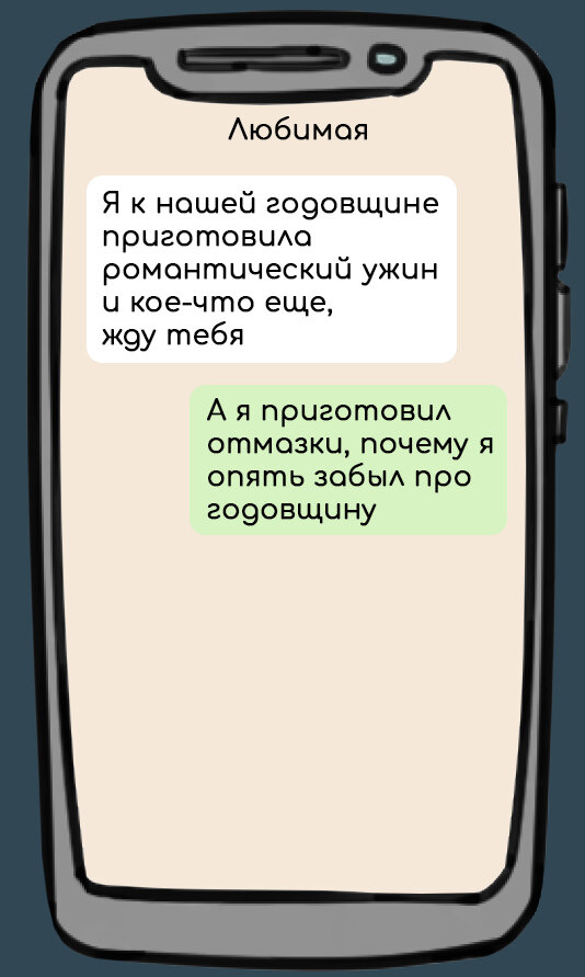 Как поступить если муж/жена забыли про годовщину свадьбы?