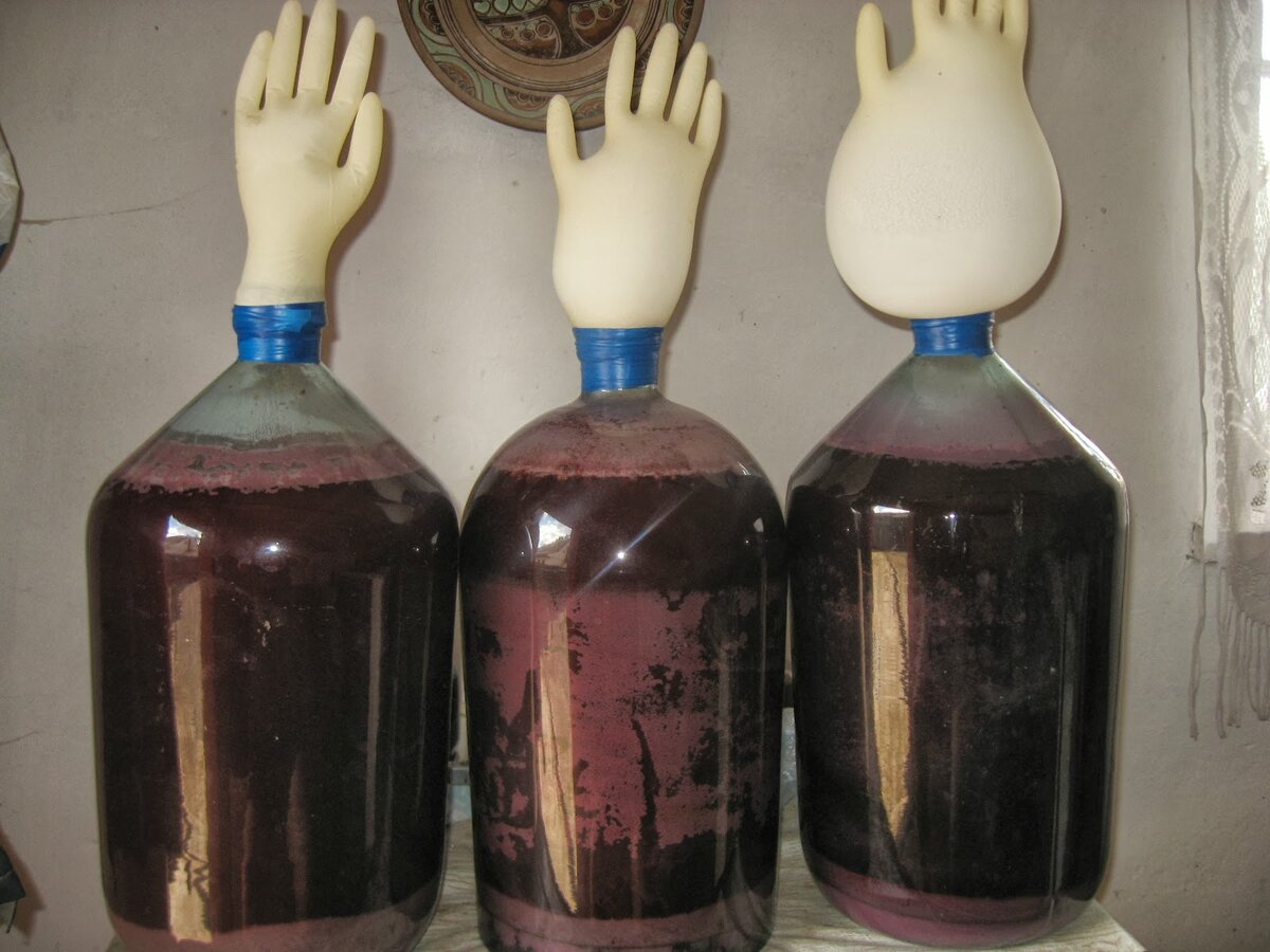 Примерно такая картина была и у нас. Процесс идёт!