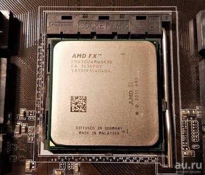 AMD FX-6300. 6 ядер и 6 потоков. Стоковая частота 3,5 ГГц. Максимальная частота 3,8 ГГц. Сокет AM3+. Память DDR3. Цена на вторичке ±3000₽