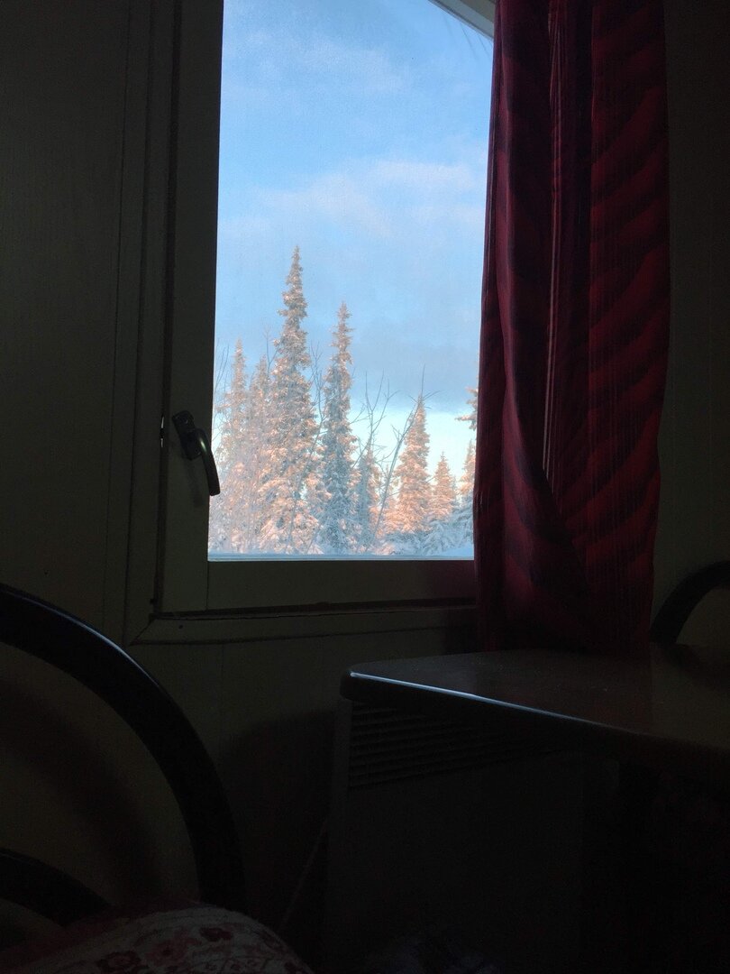 Ну и на последок красивый вид из окна