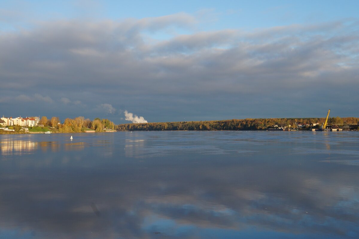 Усть-Ижора. Река Нева.