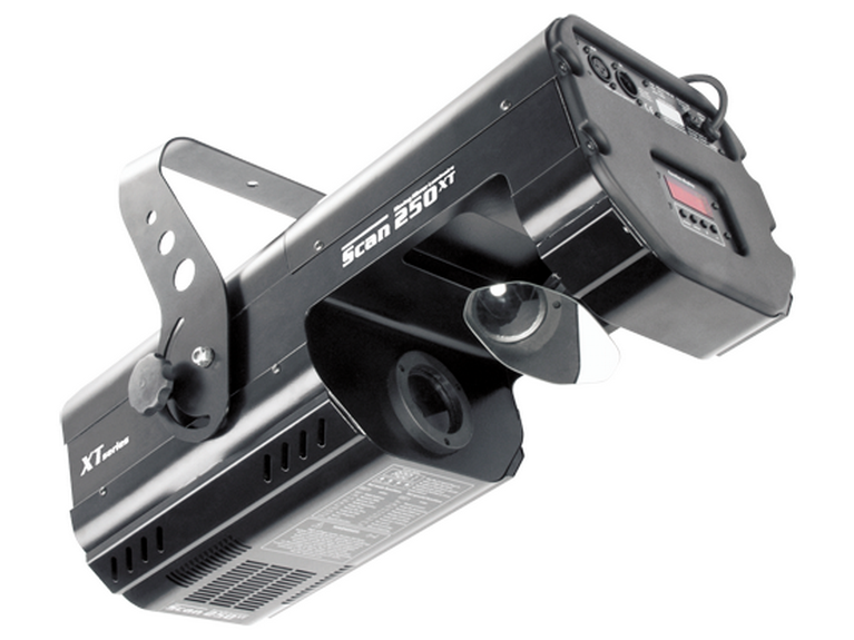ROBE Scan 250 XT - легендарный чешский сканер с огромным количеством защит. Снят с производства.