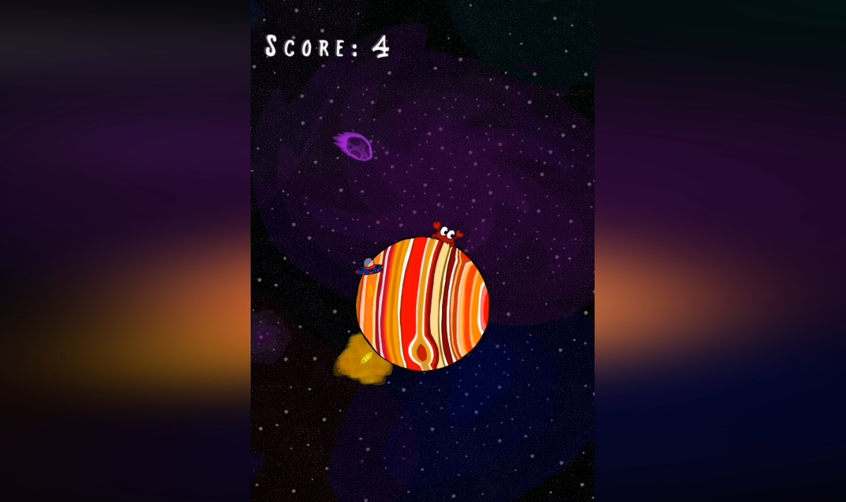 Скриншот из игры Space Crab 2