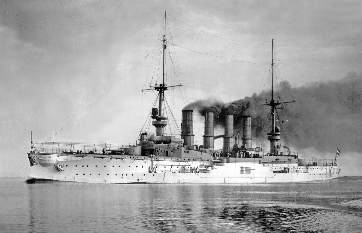 Броненосный крейсер SMS Scharnhorst.