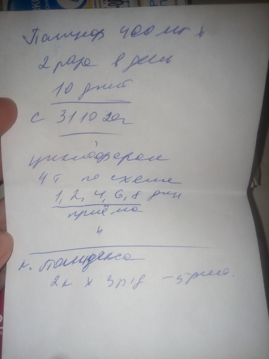 Вот,что собственно выписали