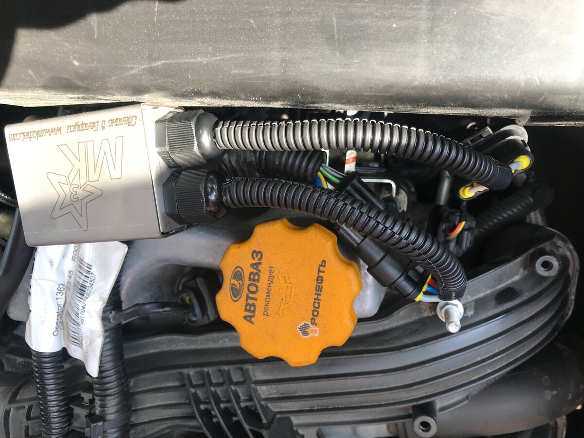 Модуль стабилизации искры установленный на Ладу Веста