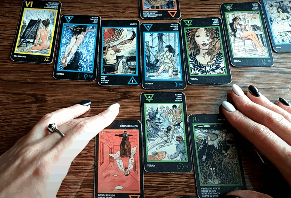 Расклад на Манара "Можно ли доверять загаданному человеку"