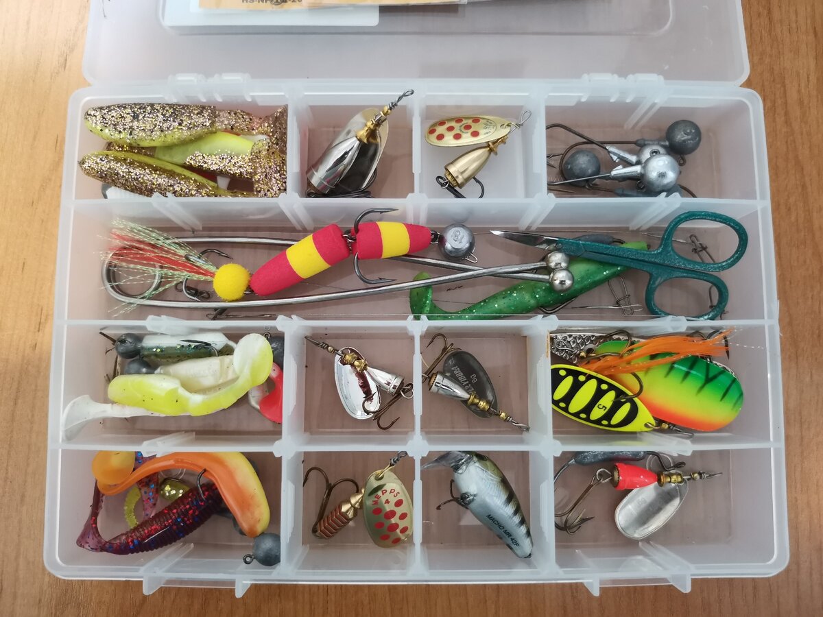 Мой набор приманок к окончанию летнего сезона.