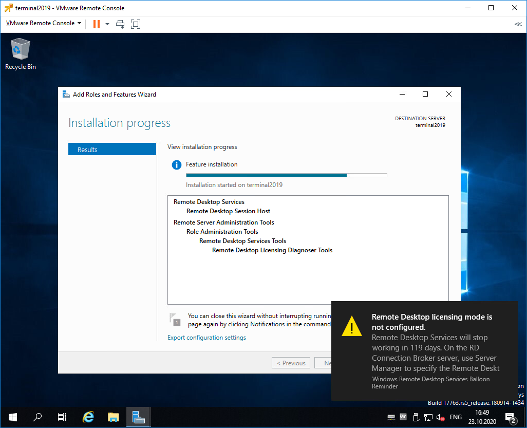 Установка Windows Server 2019. Номера лицензий RDP. Bingripper Terminal 2019. Терминал 2019