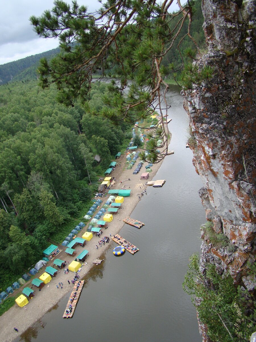   Река Чусовая. Фото автора.