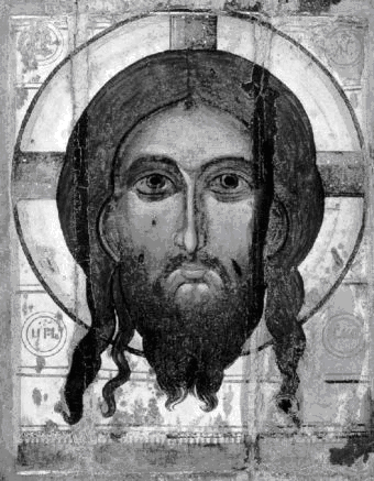 Русская икона «Спас Нерукотворный» (конец XIII – начало XIV века).